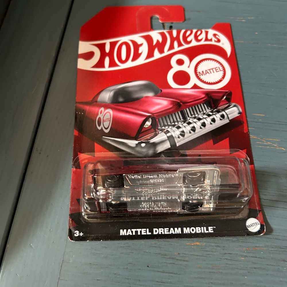 Mattel Hot Wheels 80th Anniversary Red Dream Mobile